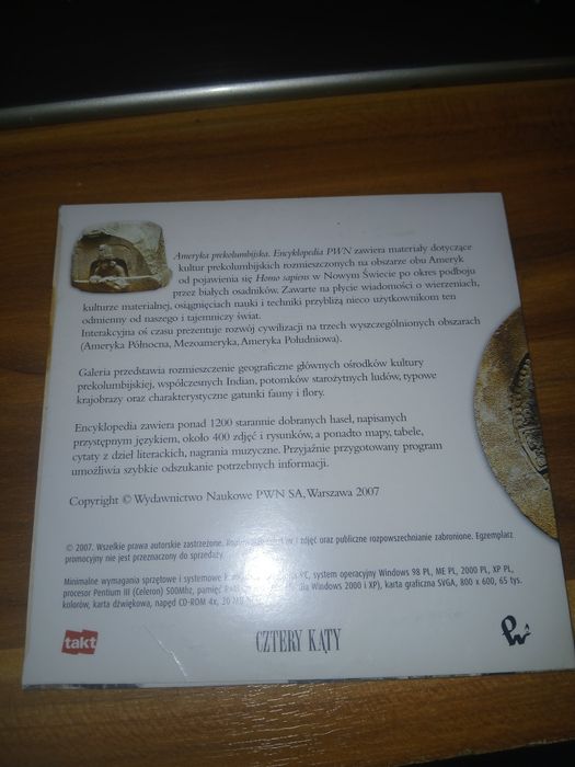 Ameryka prekolumbijska plyta dvd