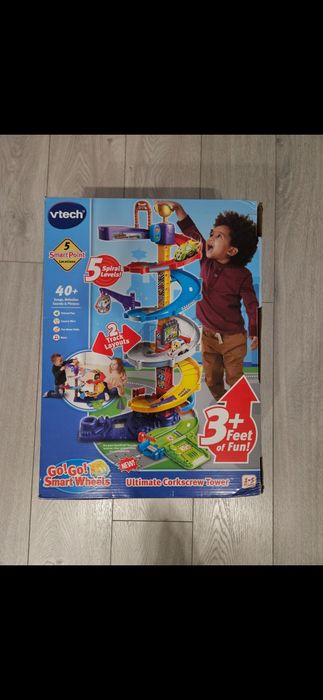 Автотрек Vtech Tut Tut Baby Flitzer 2-в-1 турбо-вежа 80-535004