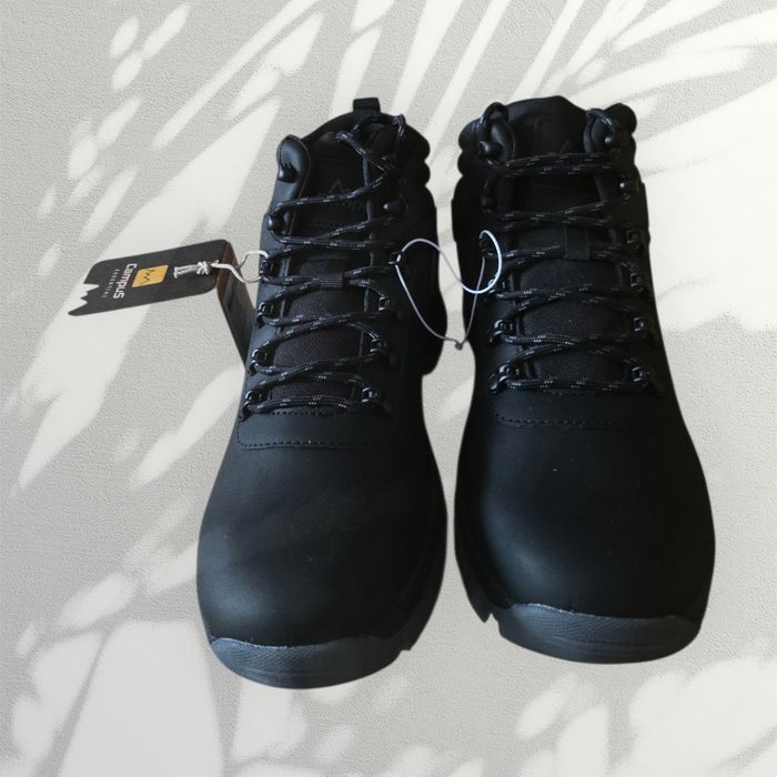Campus Super Buty Zimowe Męskie Trekkingowe Czarne r. 45 + gratis