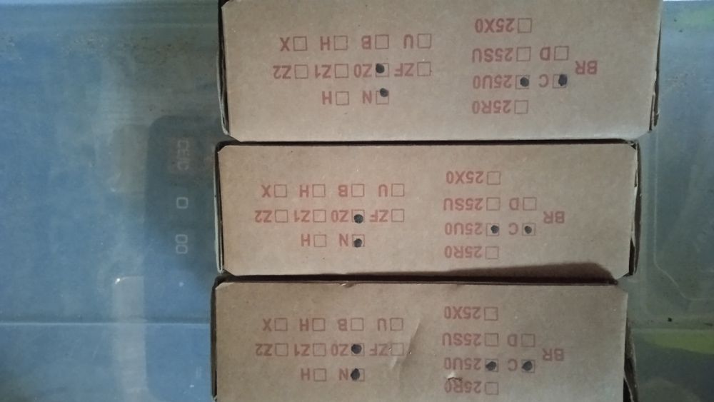 Лінійні підшипники 3 штуки  Abba BRC25U0