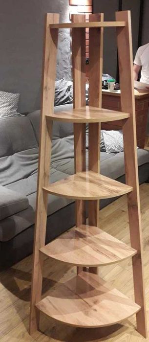 Стелаж декоративний ламінація Дуб