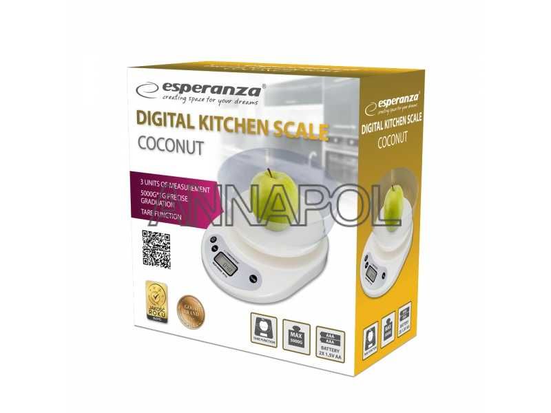 Esperanza waga kuchenna z misą coconut Jelenia Góra