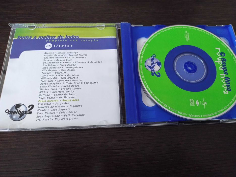 CD Roupa Nova Paulo Ricardo O Melhor de 2