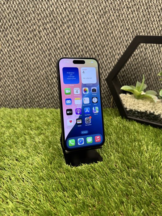 iPhone 15 128Gb АКБ 100% Black Айфон 15 128Гб чёрный идеал