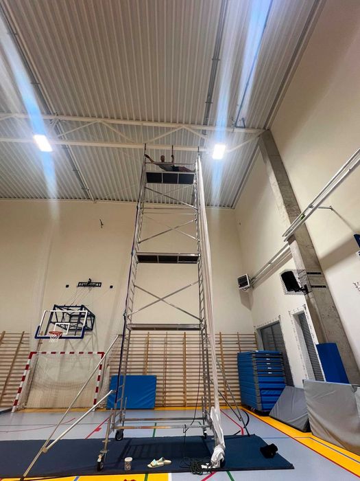 Wynajem rusztowanie aluminiowe jezdne KRAUSE PRO - TEC - najtaniej