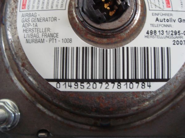 Airbag do volante MITSUBISHI Colt VI (Z3_A, Z2_A)