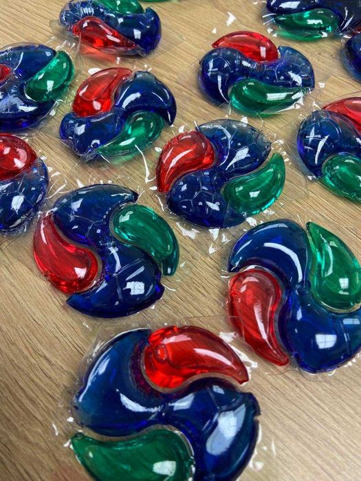 Капсули для прання Eurokanct 100шт подушечки 3в1 Гель для стирки