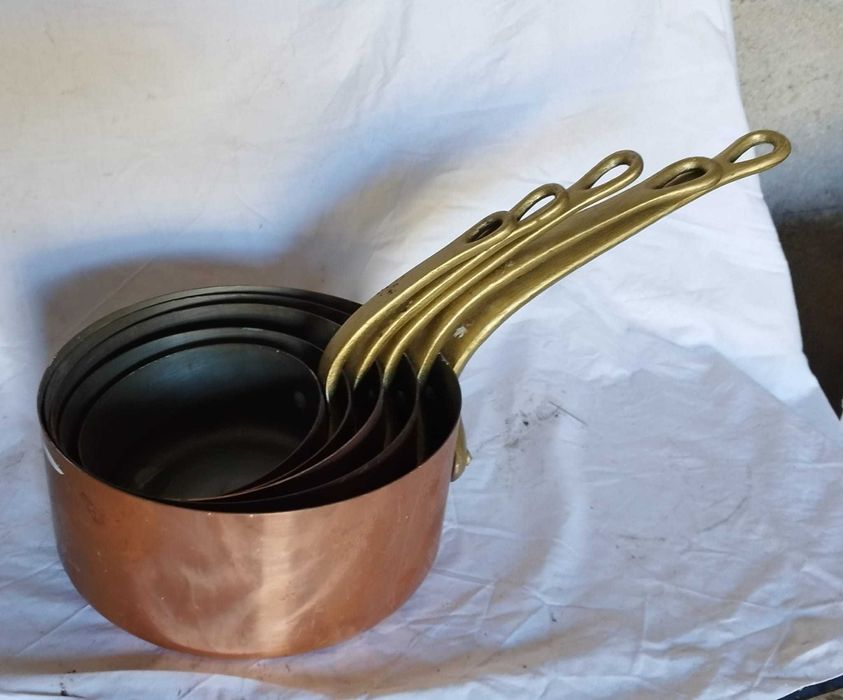 Tachos em cobre 5 unidades