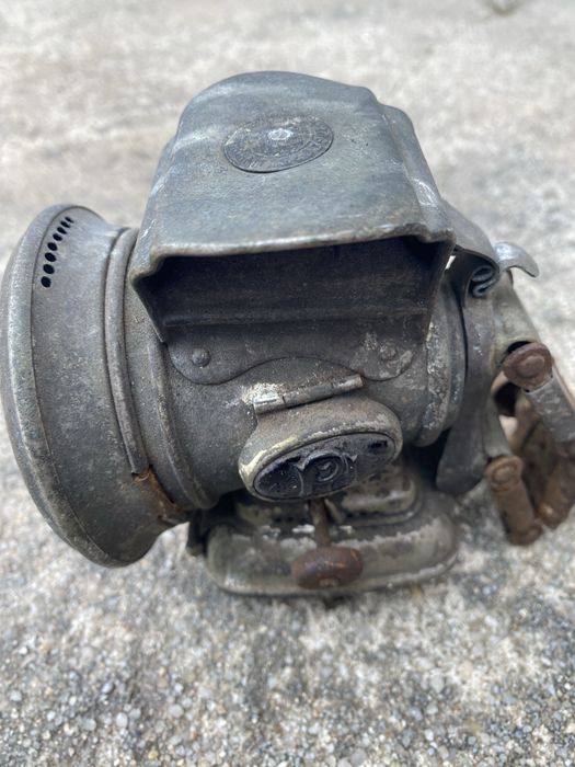 Farol ingles para bicicleta antiga