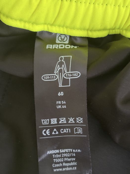 Spodnie softshell męskie ARDON czarne NOWE
