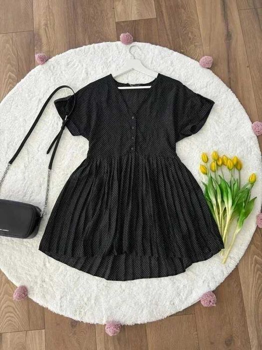 ZARA rozmiar XS klasyczna krótka sukienka