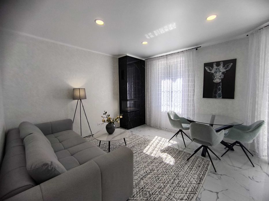 Дуплекс з новим ремонтом та меблями в Лісовій Бучі. Газ.