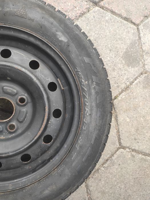 Диск с резиной r14 4*100*et45*54,1