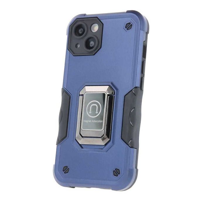 Plecki, Etui Pancerne Defender Bulky do Apple Iphone 12 granatowy