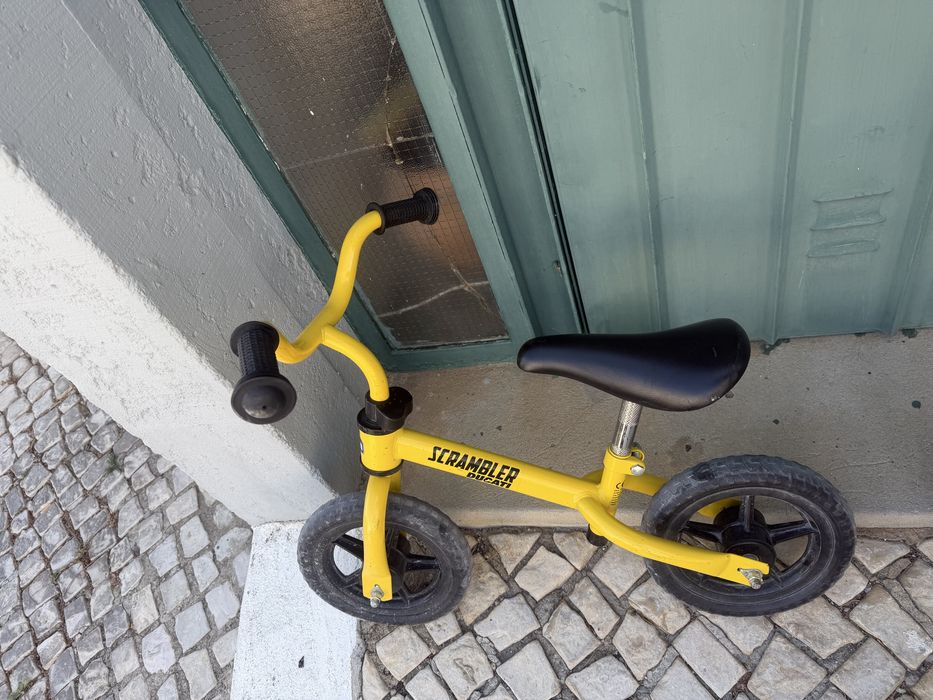 Bicicleta chicco sem rodas
