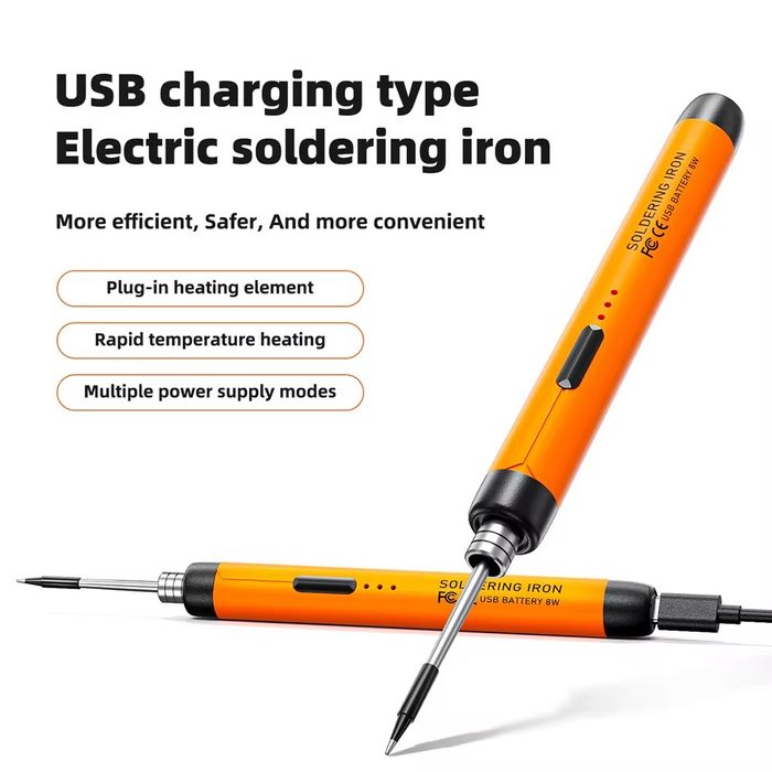 Bezprzewodowa lutownica USB 5V 8W