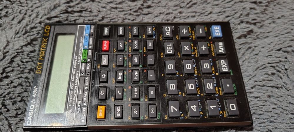 Винтажный калькулятор Casio FX-4100P