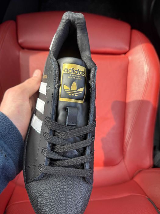 (ОПЛАТА ПІСЛЯ ОГЛЯДУ)Adidas Superstar Classic Black White Адідас
