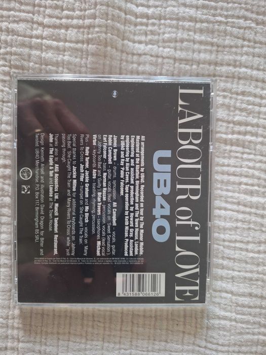 CD Original - novo - UB40 - Labour of Love