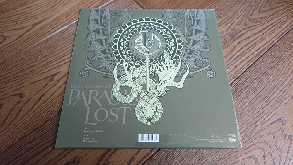 Paradise Lost Tragic Illusion 25 CD+Vinyl 10'' EP *NOWA* Sticker 2013