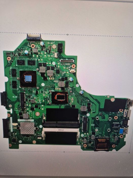motherboard asus  X550c com processador i7-3537U testada