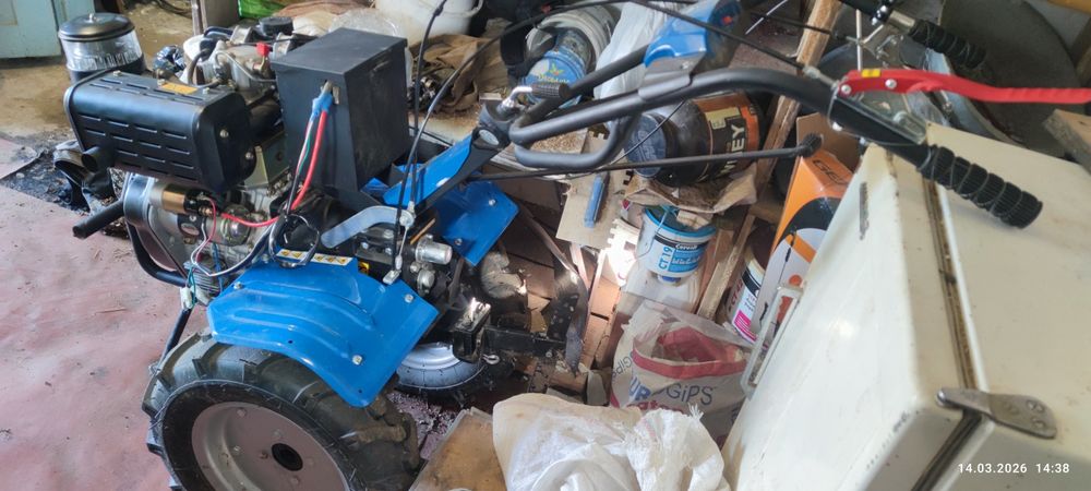 Мотоблок дизельний ДТЗ 512ДНЕ