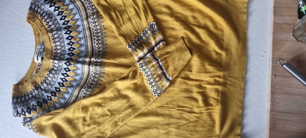 Sweter jesienny, styl norweski M