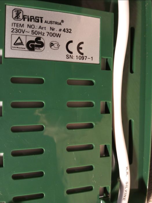 Тостер FIRST Austria FA-432, 700w