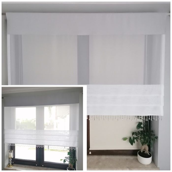 Firany, panele, roletki, ekrany - panel basic classic shine