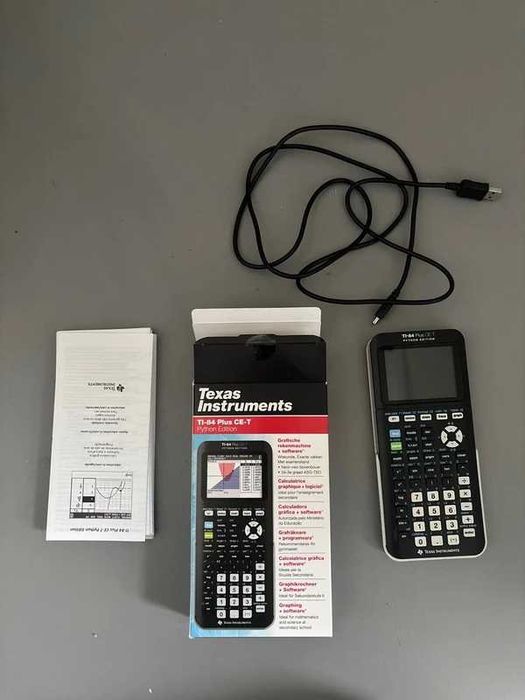 Calculadora TI 84 Plus CE-T phyton edition