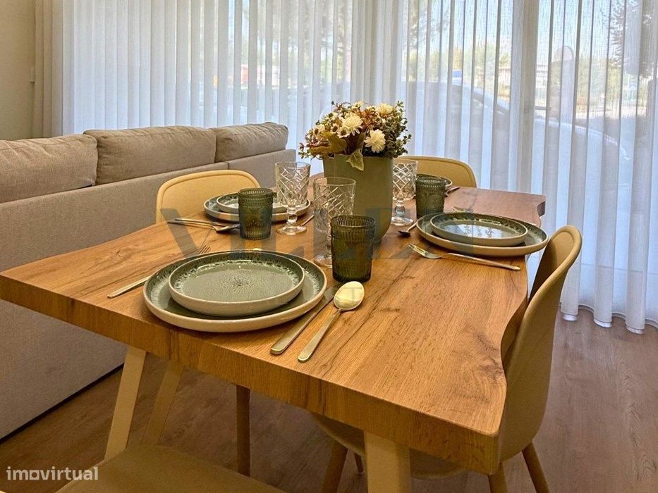 Apartamento T1 mobilado no centro da Trofa
