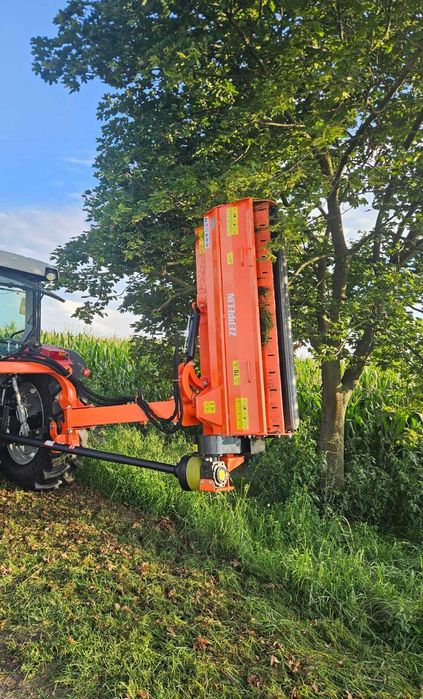 Mulczowanie, koszenie traw kosiarką bijakową