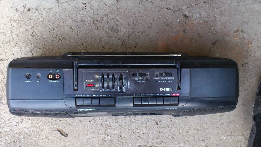 Магнитофон PANASONIC RX-FT600. Сингапур.Редкая модель Б/У.
