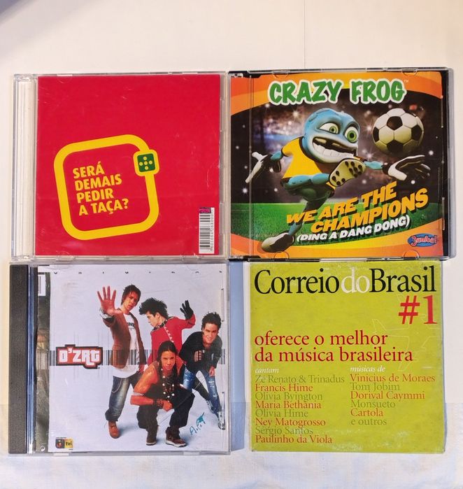 4 CD'S Música, Rapper Demo + Vários