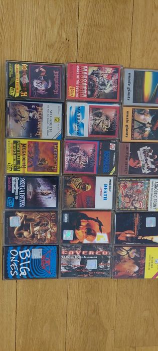 Kasety magnetofonowe Metal Rock Pank