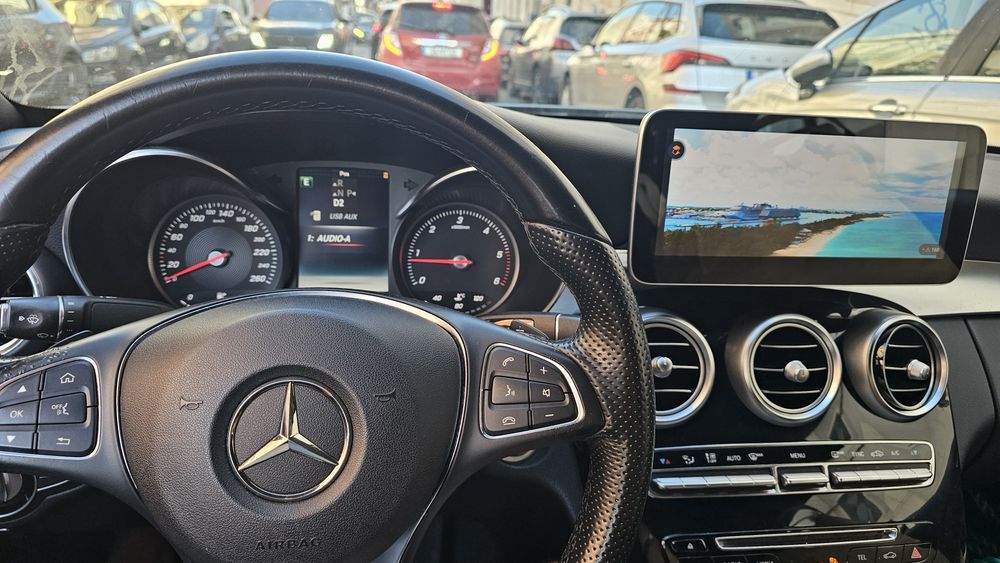 Mercedes Classe C Cabriolet/descapotável/CoupéDiesel 2017 | Caixa Automática 9G | Pele Preta | 194.000 km