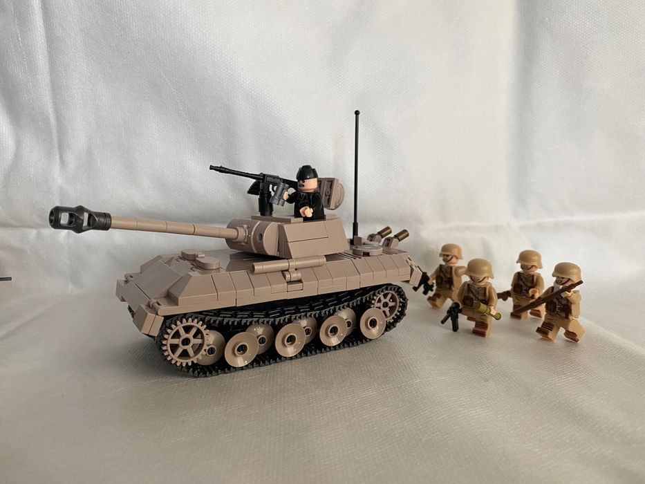 Lego WWII - Segunda Guerra. Veículos e figuras