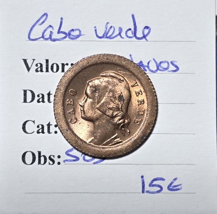 5 centavos 1930 cabo verde