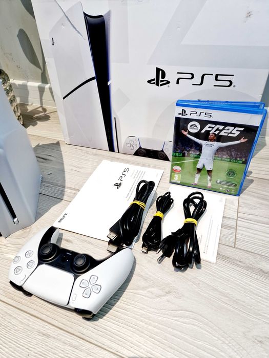 Ps5 Slim 1TB Gra  GW.Stan Idealny  Komplet PlayStation5