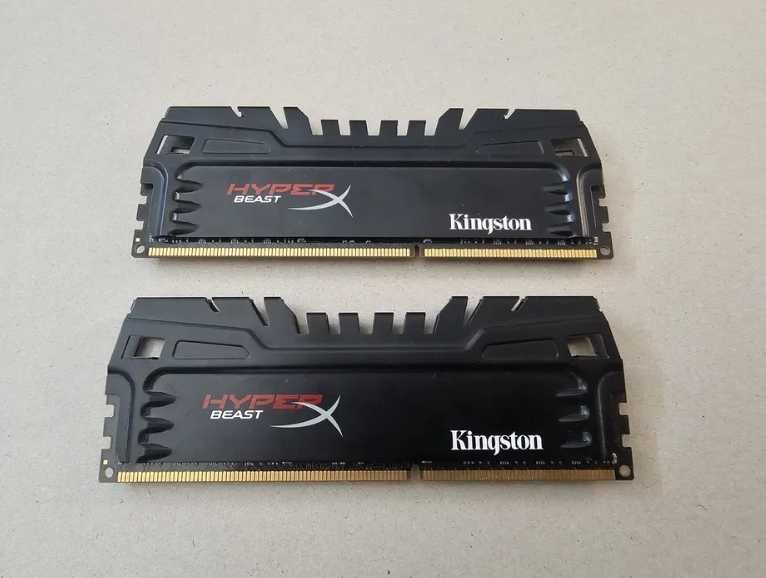 Pamięć RAM DDR3 Kingston HyperX Beast 8GB 2400MHz CL11 KHX24C11T3K2/8X DIMM