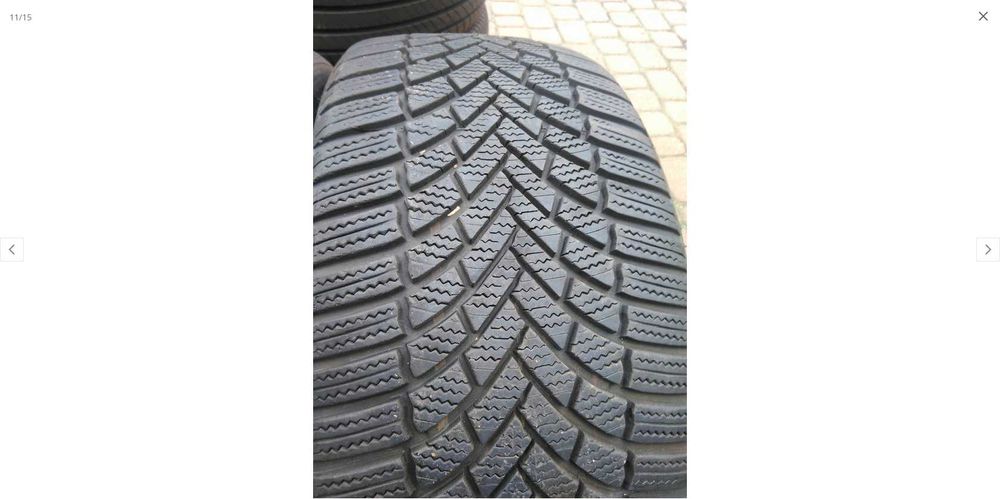 4x opony Bridgestone Blizzak LM005 225/40 R18 5,8-6,5mm