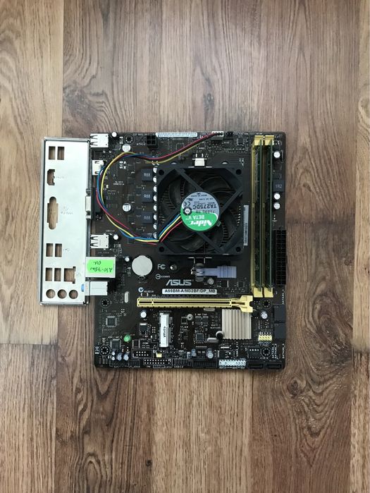 AMD A10-7800(4 core)процесор,8GB,материнська плата Asus A55-BM/кулер