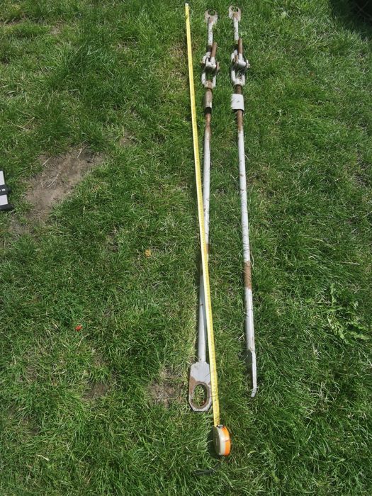 Śruba rzymska 2m długa Drążek holowniczy