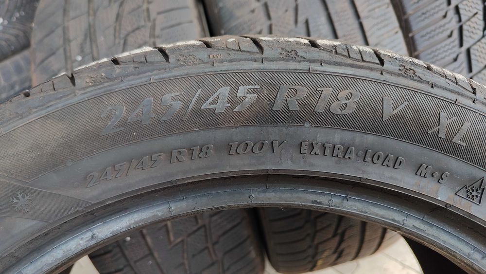 Opony 245/45R18 MATADOR SIBIR SNOW MP92 100V XL 5,5mm x4