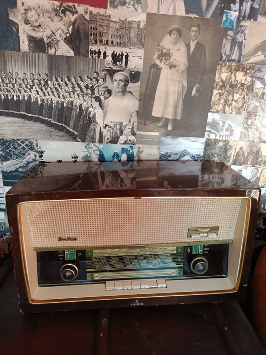 Zabytkowe stare radio Siemens Meistersuper RD 20 STEREO
