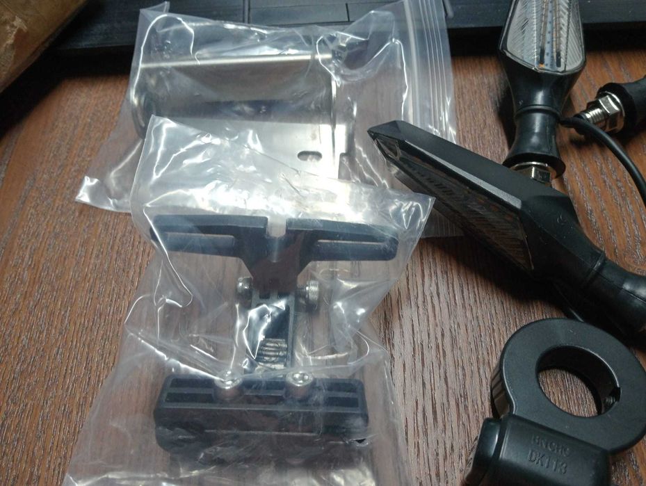Kit Completo 4 Piscas LED Dinâmicos + Cablagem