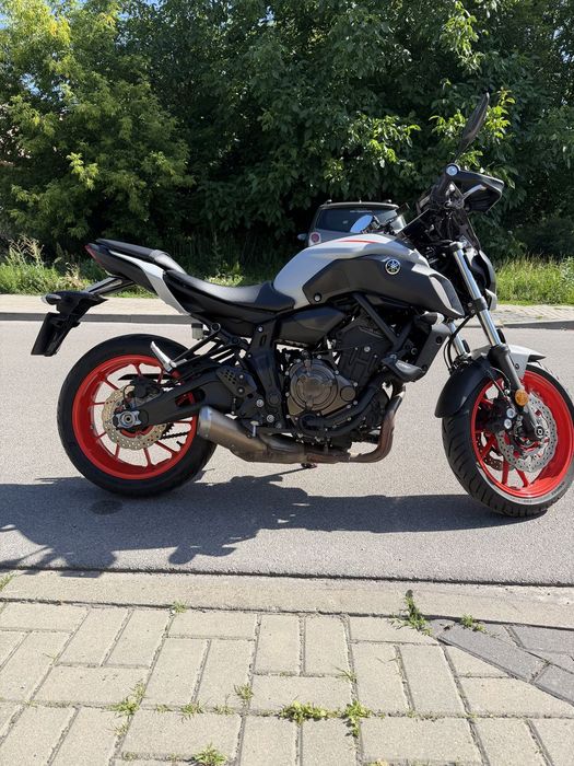 Yamaha MT Yamaha MT 07, kupiony z polskiego salonu, zadbany, niski przebieg