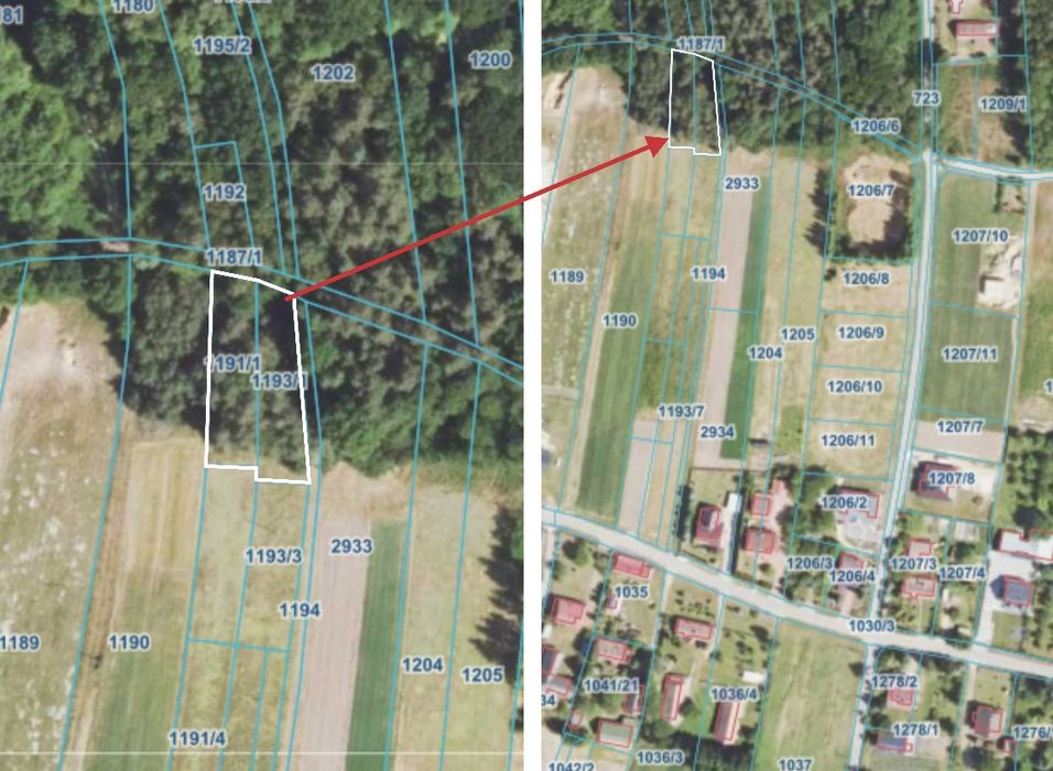 Działka 10 ar – Pogórska Wola, 10 km od Tarnowa - Widok 6