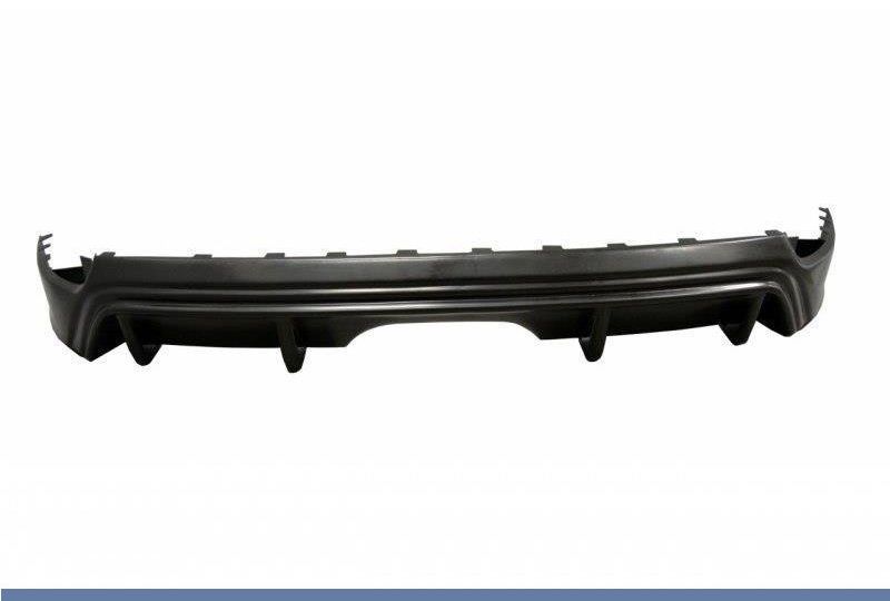 DIFUSOR TRASEIRO FORD FOCUS MK3 2015-2018 PRETO ABS