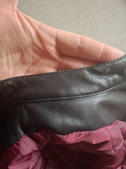 Kurtka Bershka skórzana męska